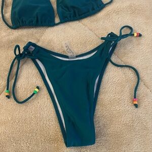 Teal Women's Swimwear Set